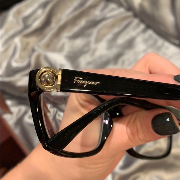 Authentic Salvatore Ferragamo black glasses - Picture 3 of 5